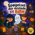 Spøgelset der mistede sit BØH – print selv Halloween-gåde for børn 5–7 år fra Gådeuniverset
